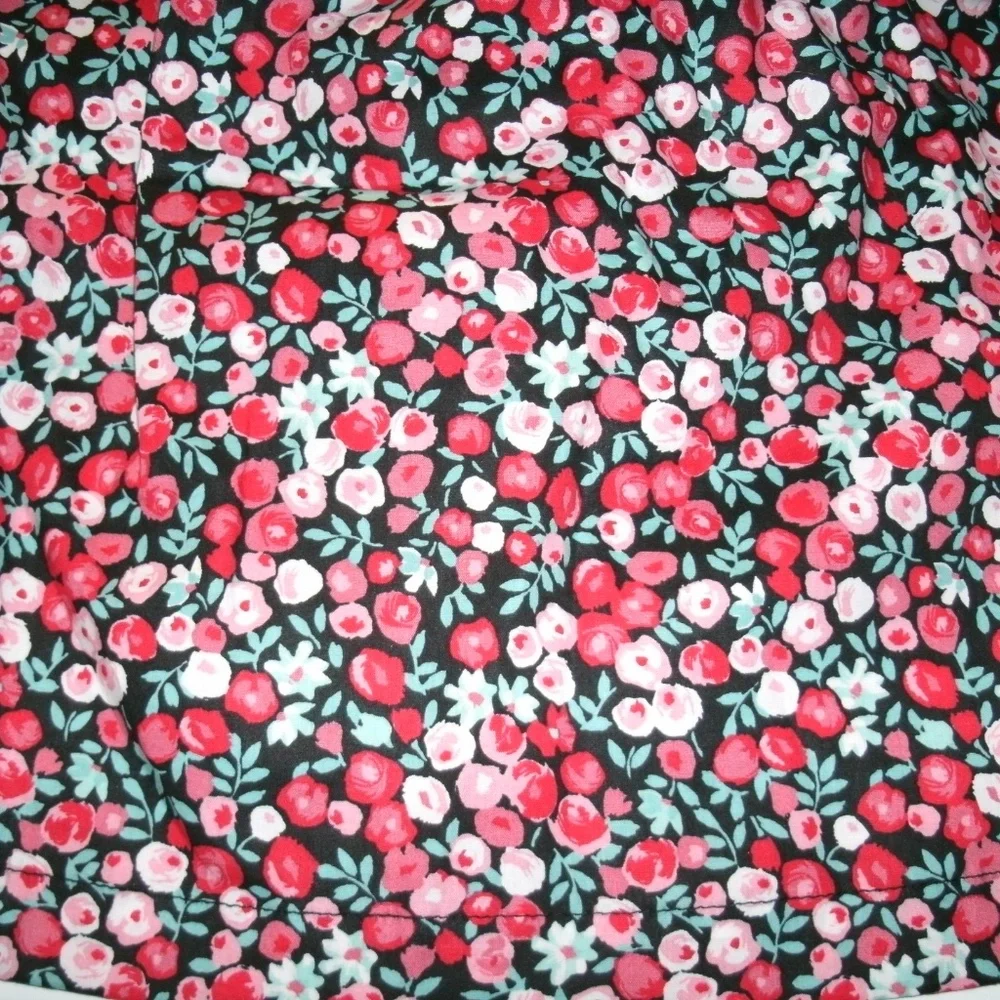 Carter's Girls Smocked Floral Top Red Pink Long Sleeve 9 Months New